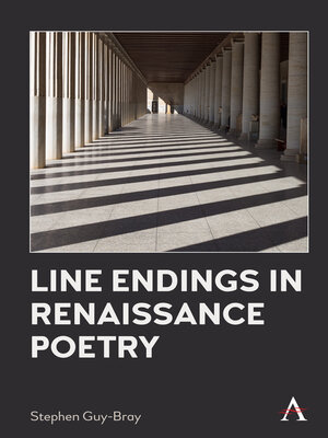 cover image of Line Endings in Renaissance Poetry